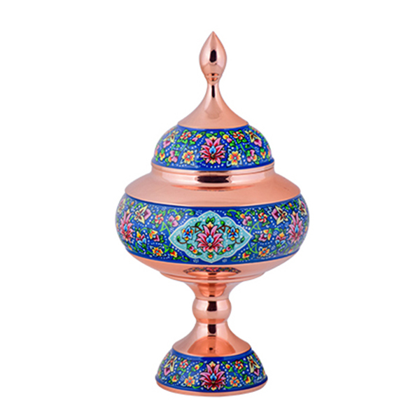 شکلات خوری مسی آقاجانی مدل پرداز کد P007