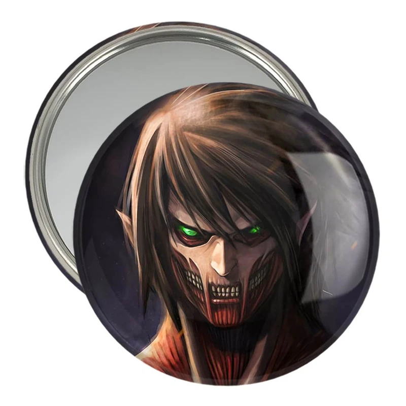 آینه جیبی خندالو مدل ارن حالت تایتانی انیمه اتک آن تایتان Attack on Titan کد 11023