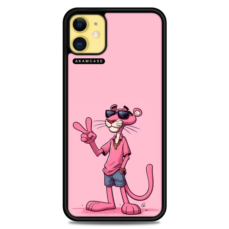 کاور آکام مدل AMC-WA11-PINK PANTHER10 مناسب برای گوشی موبایل اپل iPhone 11