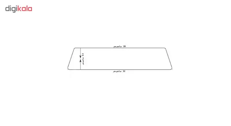 طلق روسری مدل فیکسر بسته 2 عددی