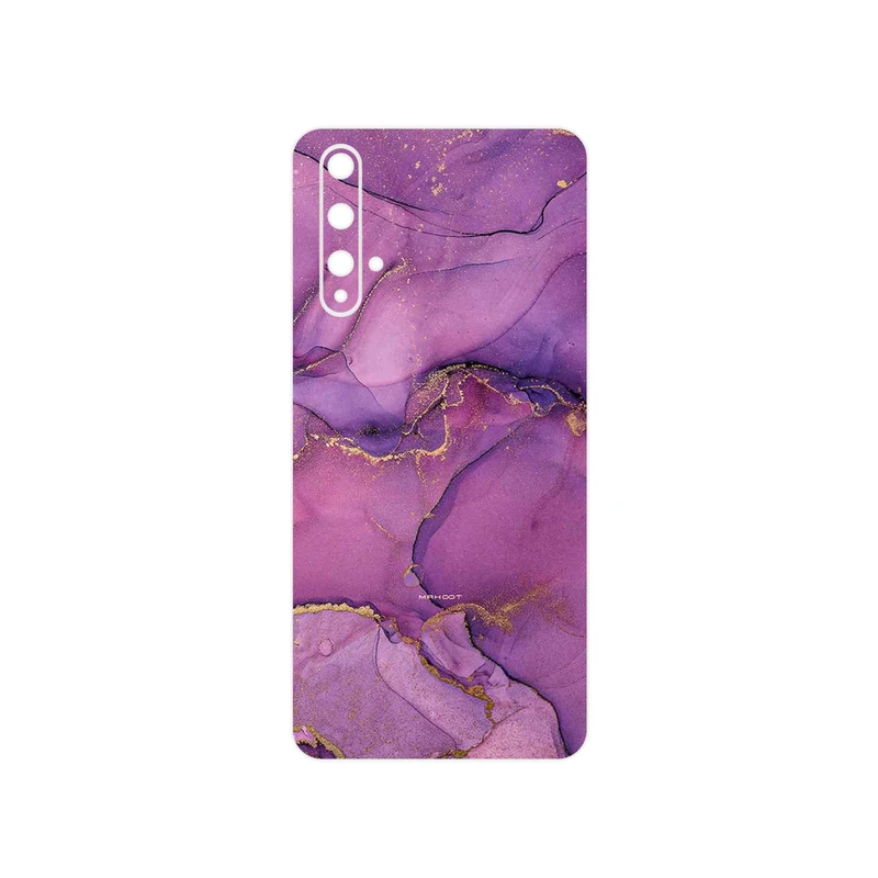 برچسب پوششی ماهوت مدل Purple Marble مناسب برای گوشی موبایل هوآوی Nova 5T