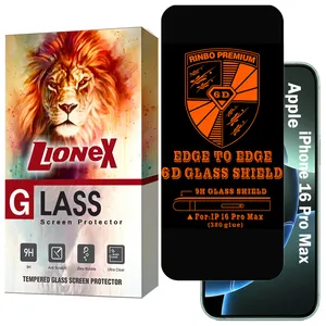 Lionex RINB200L Screen Protector For Apple iPhone 16 Pro Max