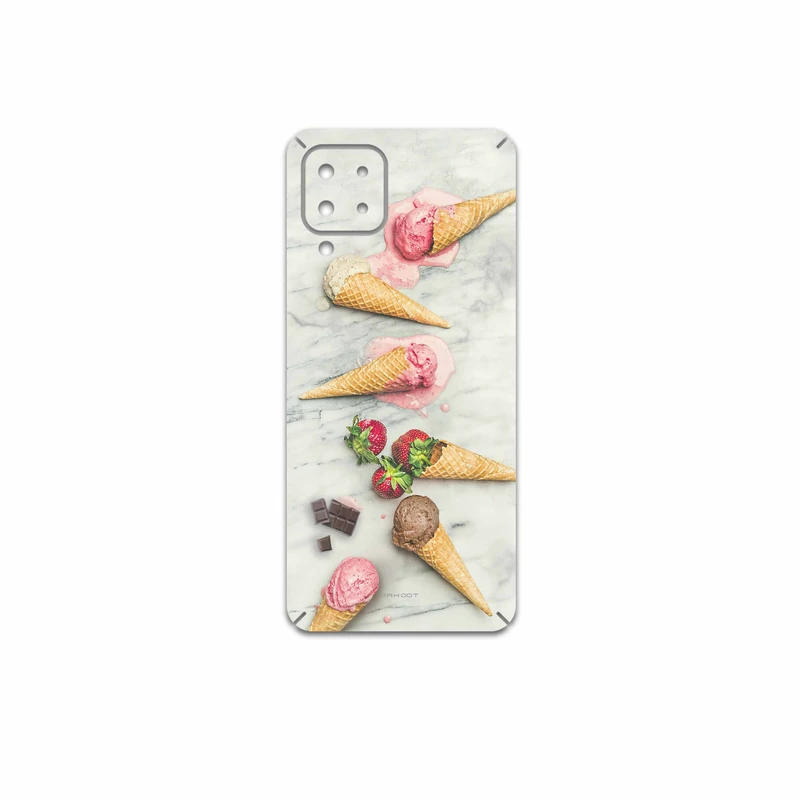 برچسب پوششی ماهوت مدل Funnel-ice-cream مناسب برای گوشی موبایل سامسونگ Galaxy A22 4G