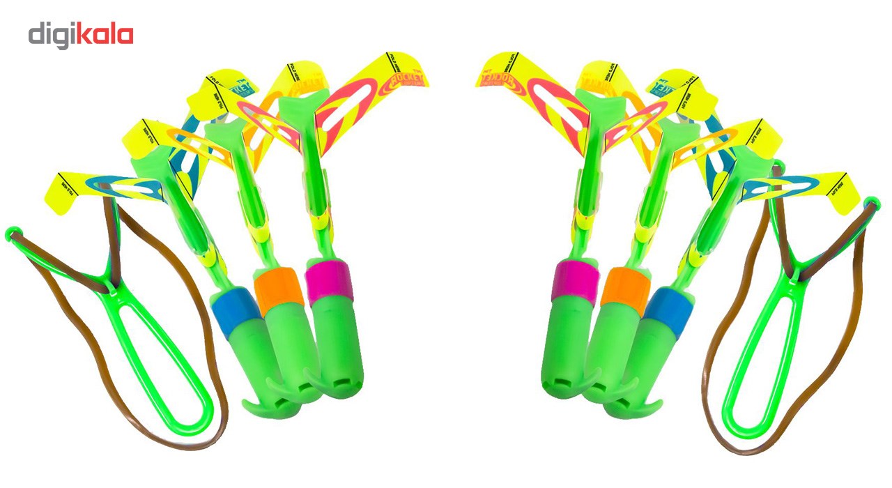 تیر و کمان اسباب بازی راکت کوپتر