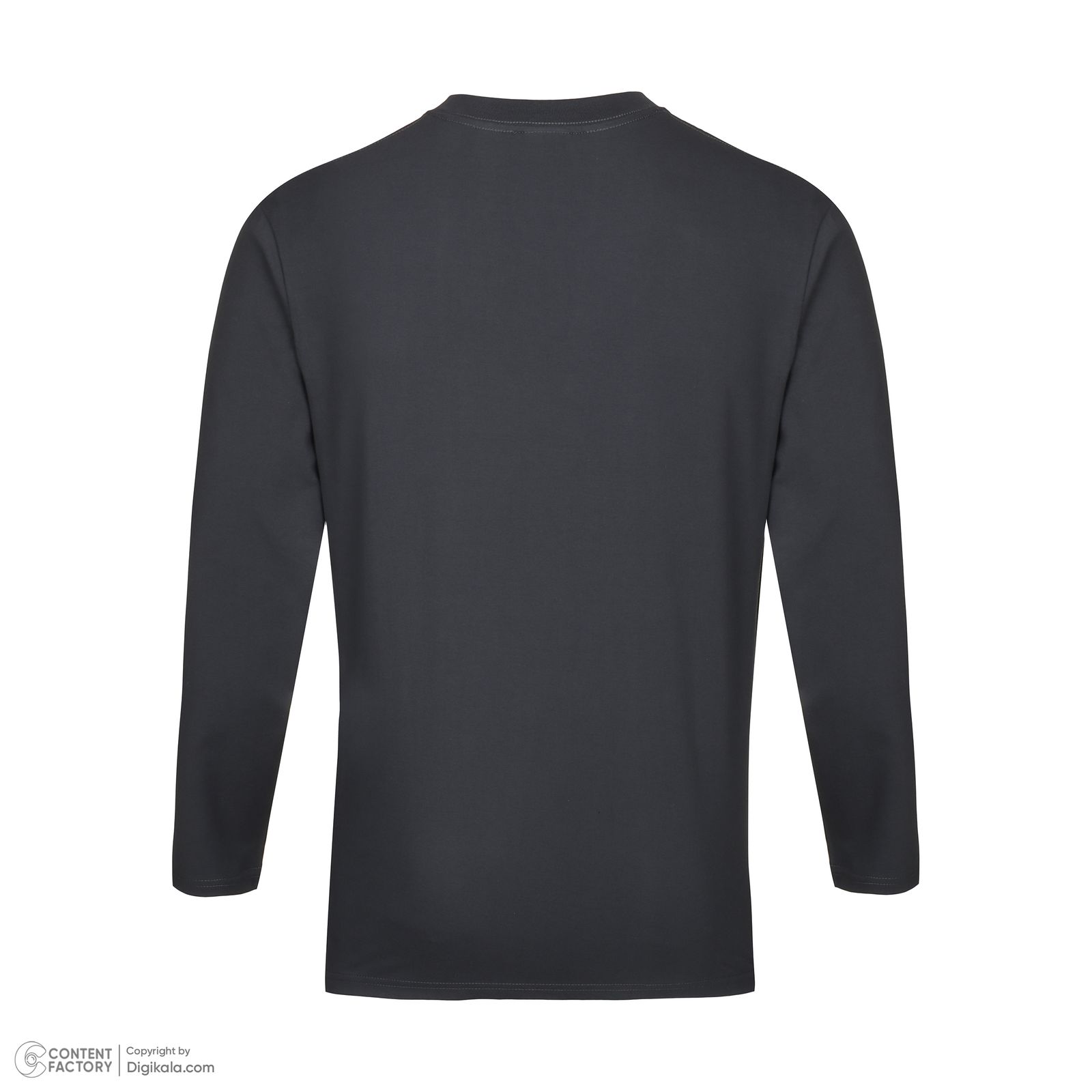 تی شرت آستین بلند مردانه هومنیتی مدل WYMTSXZG230-DGRY -  - 4