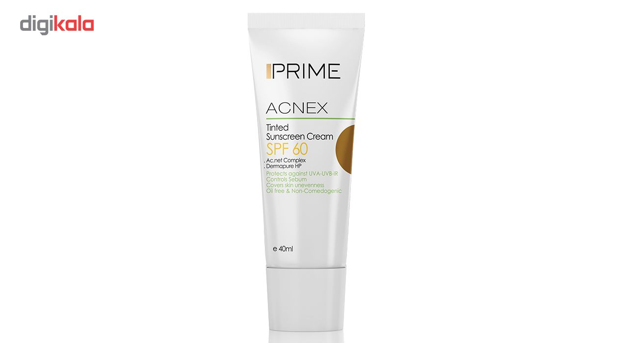 کرم ضد آفتاب رنگی پریم مدل Acnex SPF 6 حجم 40 میلی لیتر -  - 2