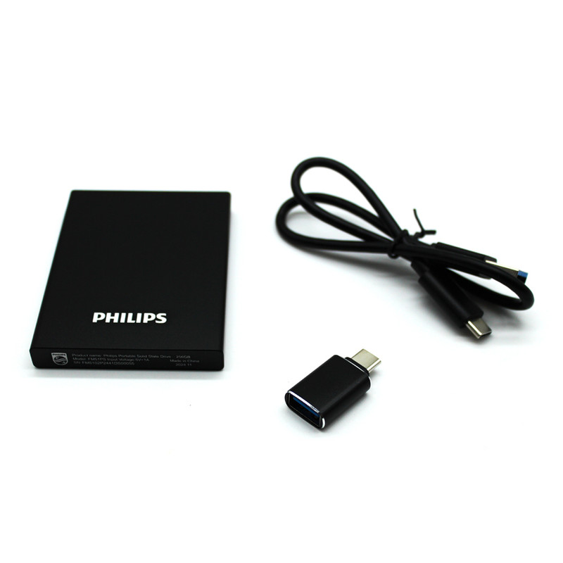 اس اس دی اکسترنال فیلیپس مدل FM51PS051S ظرفیت 512 گیگابایت رابط USB 3.2 Gen2