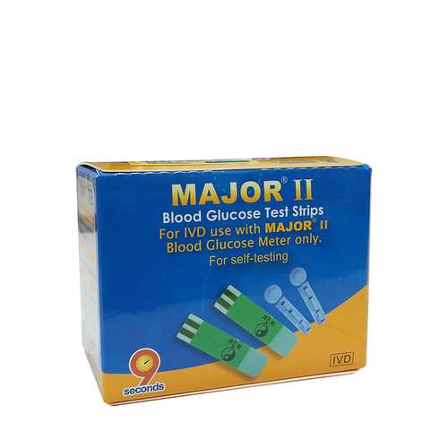 نوار تست قند خون ماژوردو بسته 50 عددی