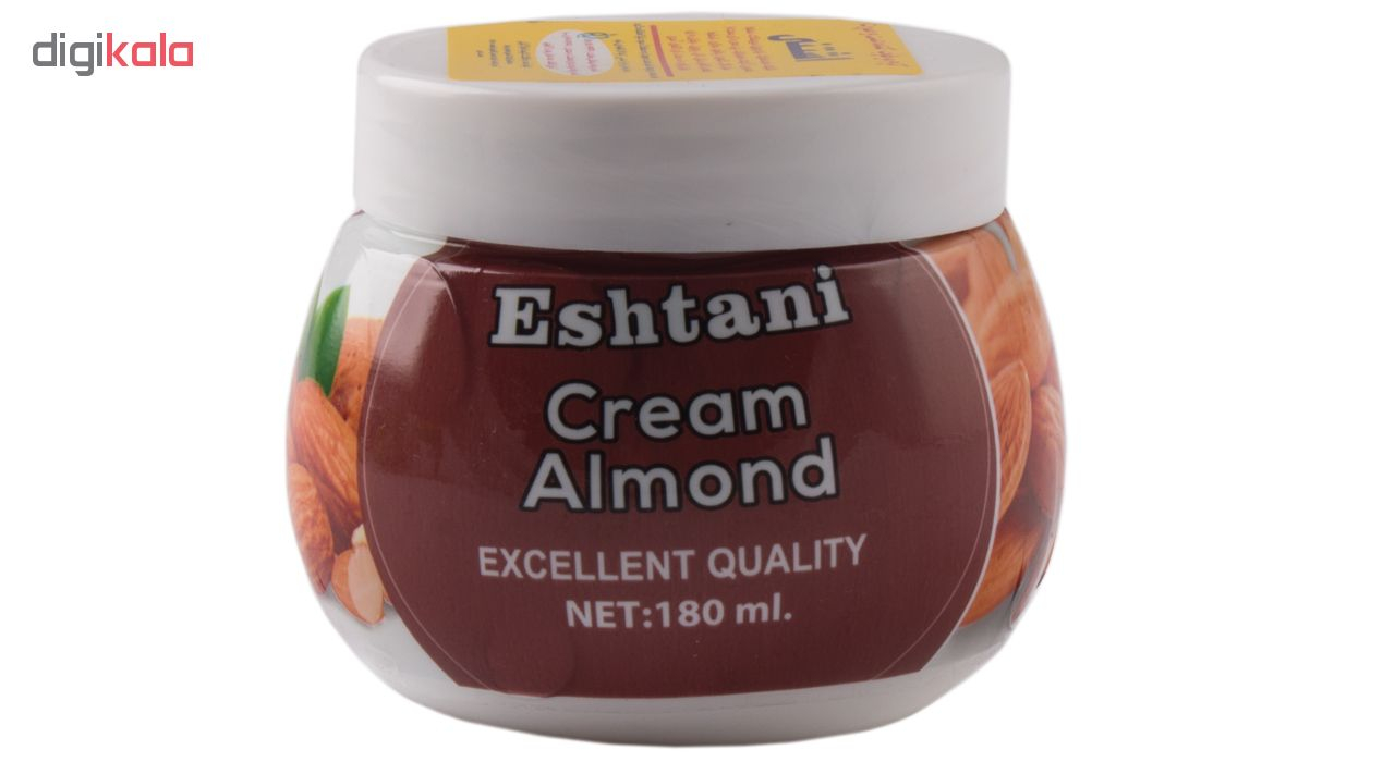 کرم مرطوب کننده اشتنی مدل ALMOND-VATE001 حجم 180 میلی لیتر بسته 4 عددی