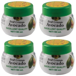 کرم مرطوب کننده اشتنی مدل AVOCADO-VATE002 حجم 180 میلی لیتر بسته 4 عددی