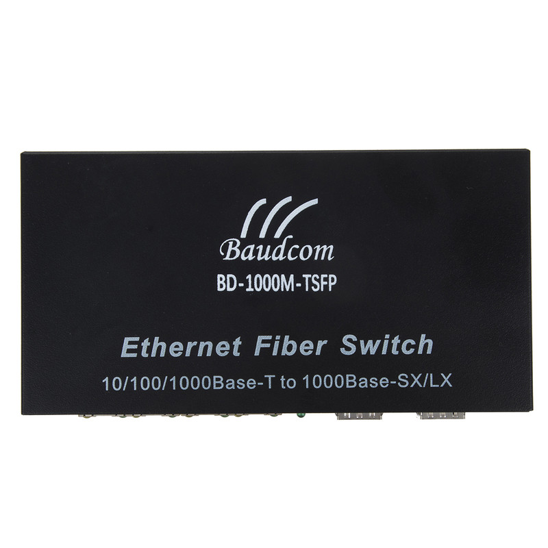 سوییچ  4 پورت بادکام مدل BD-1000M-TSFP - A