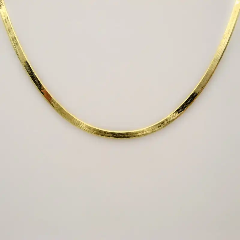 گردنبند زنانه مدل ماری استیل 017