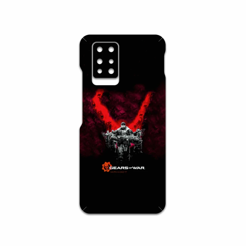 برچسب پوششی ماهوت مدل Gears-Of-War-Game مناسب برای گوشی موبایل اینفینیکس Note 10 Pro