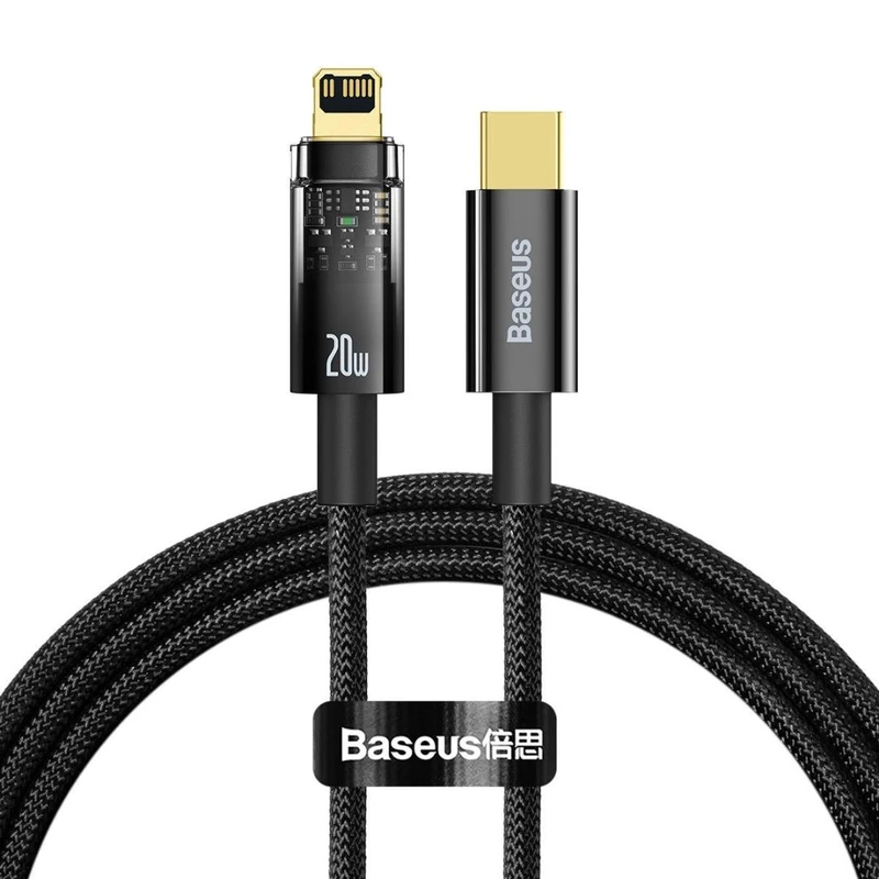 کابل USB-C به لایتنینگ باسئوس مدل CATS000001 طول 1 متر