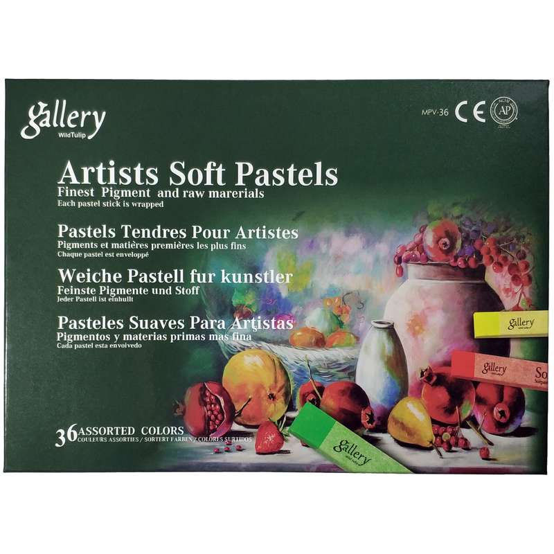 پاستل گچی 36 رنگ وایلدتولیپ سری Gallery کد MPV-36 پاستل گچی 36 رنگ وایلدتولیپ سری Gallery کد MPV-36