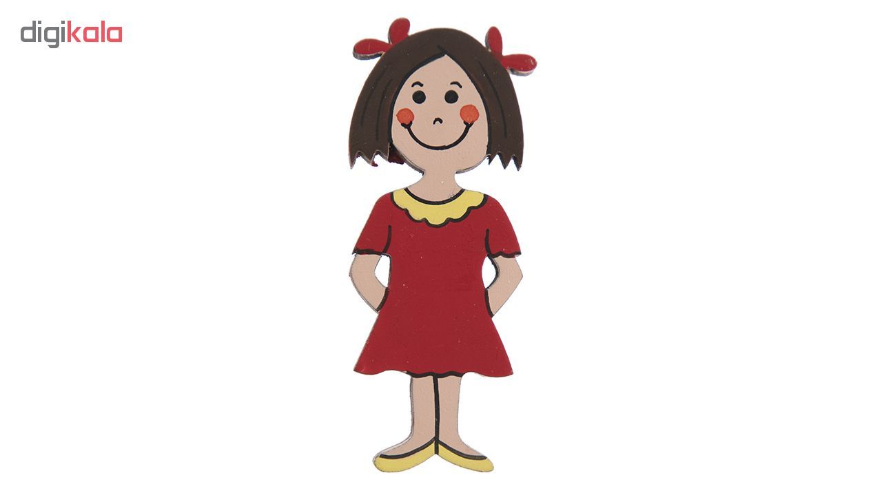 نقاشی شخصیت کارتونی دخترانه