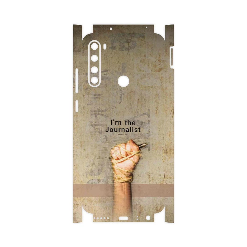 برچسب پوششی ماهوت مدل Journalist-FullSkin مناسب برای گوشی موبایل شیائومی Redmi Note 8
