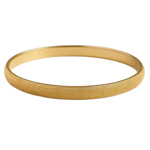 النگو طلا کم اجرت 18 عیار زنانه گالری طلای همراز مدل آتوسا سایز 3
