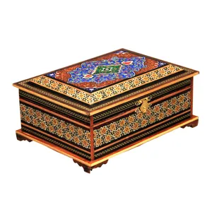 جعبه جواهرات خاتم کاری کد 2-70153