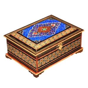 جعبه جواهرات خاتم کاری کد 4-70153