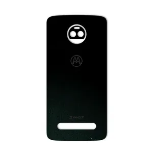 MAHOOT Black-suede Special Sticker for Motorola Moto Z2 Force