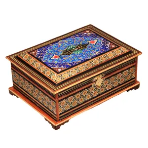 جعبه جواهرات خاتم کاری کد 5-70153