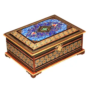 جعبه جواهرات خاتم کاری کد 6-70153