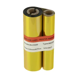 ریبون پرینتر لیبل زن مدل RESIN 110mm x 75m