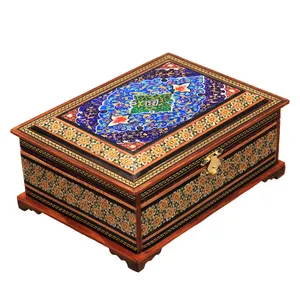 جعبه جواهرات خاتم کاری کد 8-70153