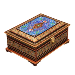 جعبه جواهرات خاتم کاری کد 9-70153