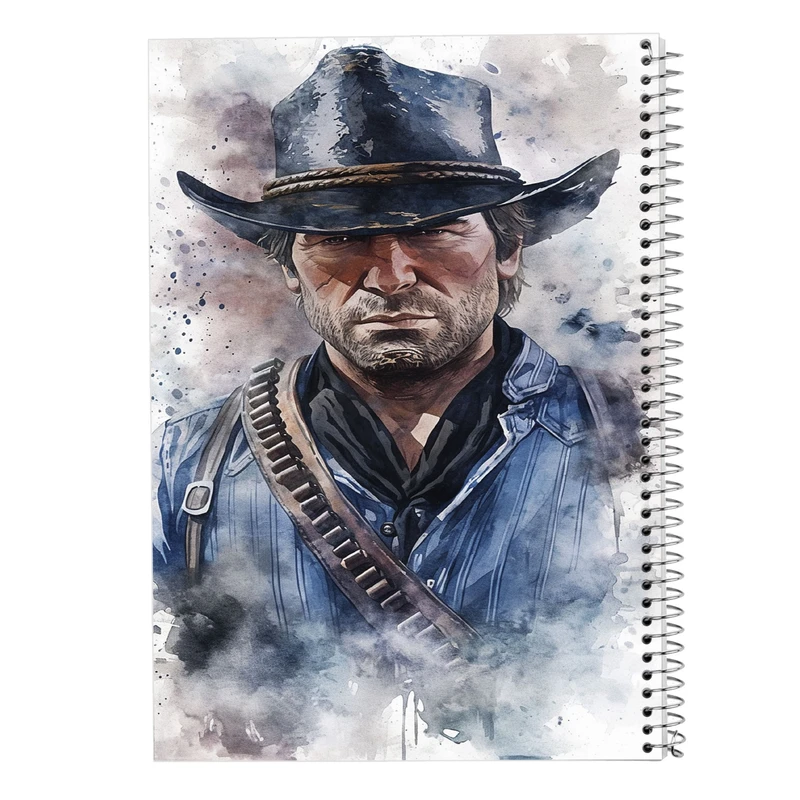 دفتر لیست خرید 50 برگ مدوپد مدل رد دد red dead کد DF13536