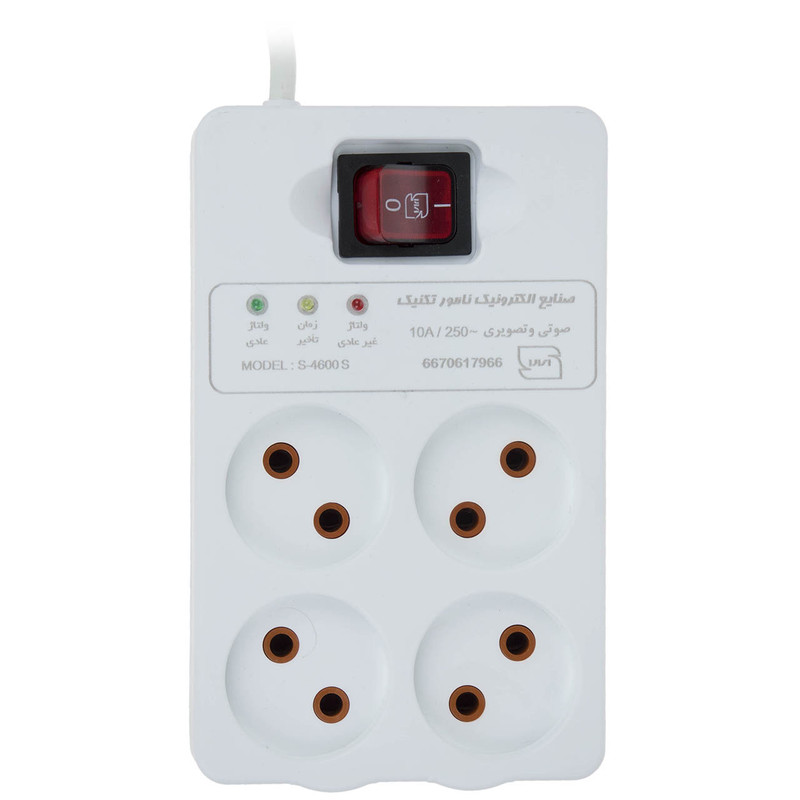 محافظ ولتاژ الکترونیکی صنایع الکترونیک نامور تکنیک مدل S-4600S