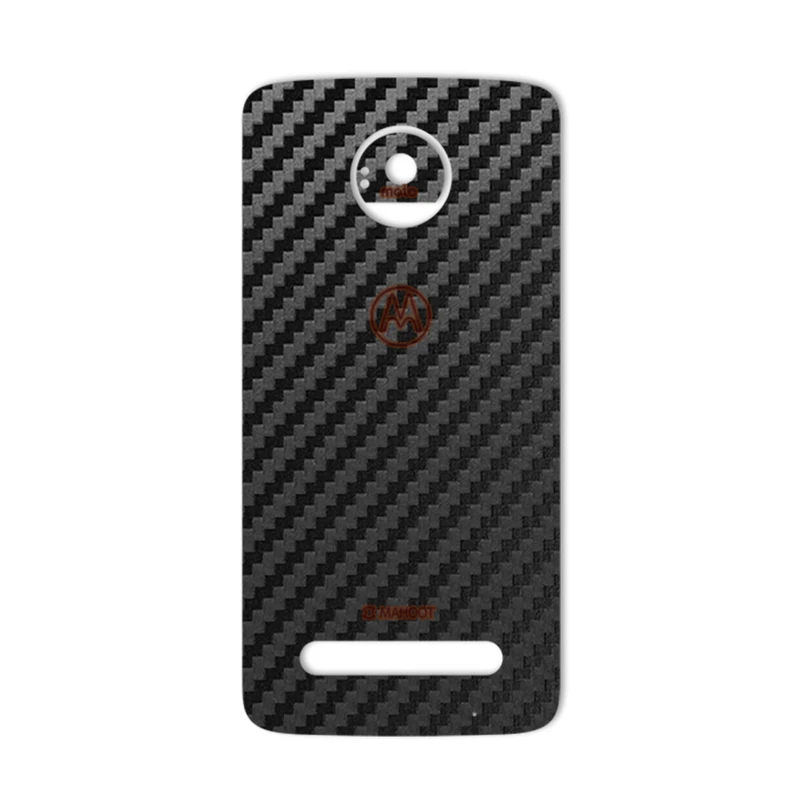 برچسب پوششی ماهوت مدل Carbon-fiber Texture مناسب برای گوشی Motorola Moto Z2 Play
