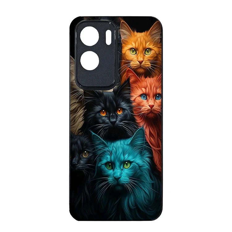 کاور طرح گربه ها مناسب برای گوشی موبایل آنر 90 lite