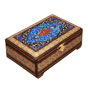 جعبه جواهرات خاتم کاری کد 1-70111