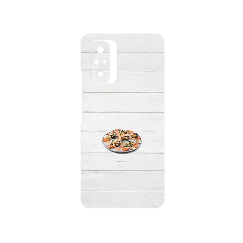 برچسب پوششی ماهوت مدل Seafood مناسب برای گوشی موبایل شیائومی Redmi Note 10 Pro Max