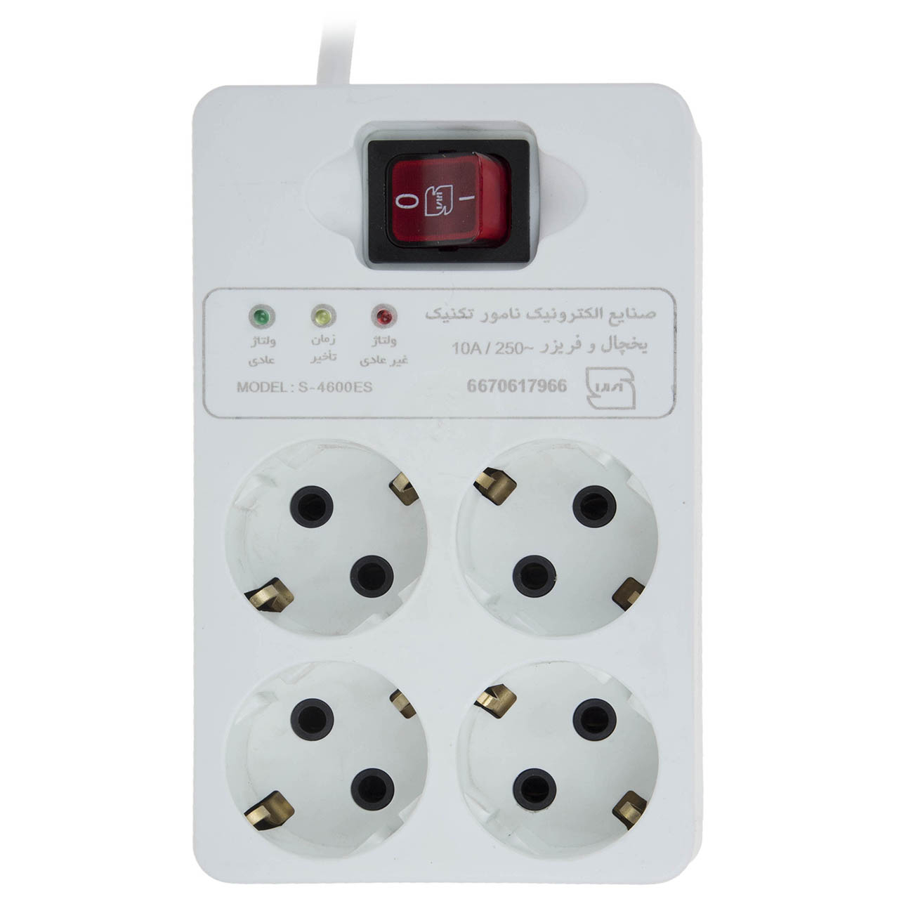 محافظ ولتاژ الکترونیکی صنایع الکترونیک نامور تکنیک مدل S-4600ES