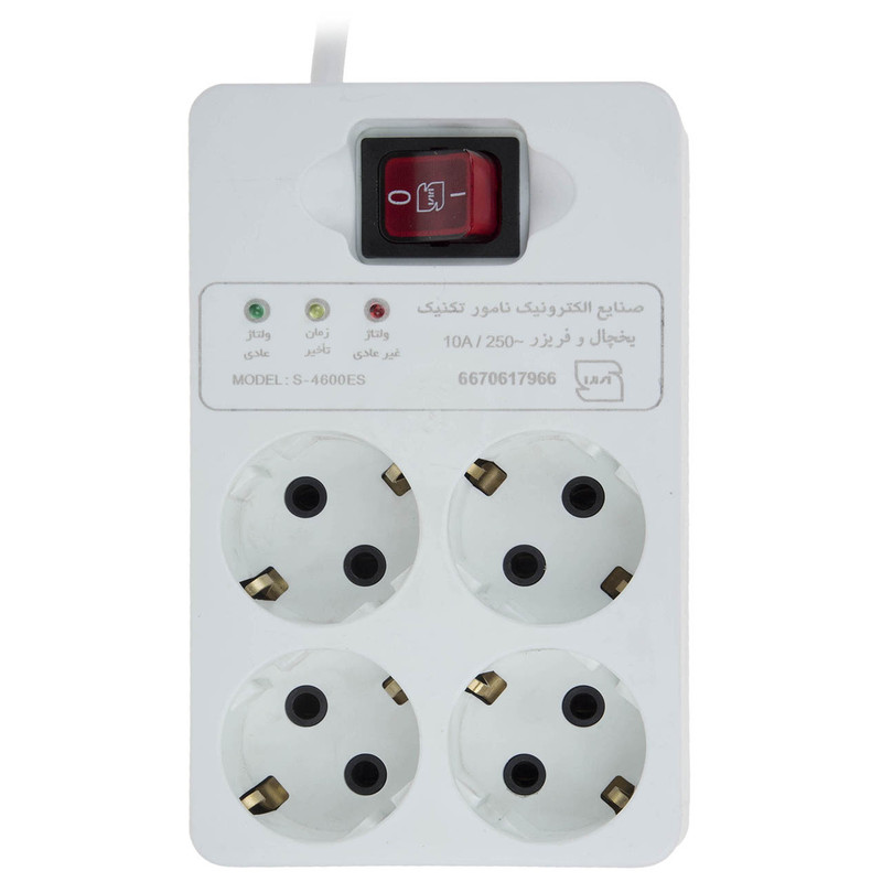 محافظ ولتاژ الکترونیکی صنایع الکترونیک نامور تکنیک مدل S-4600ES