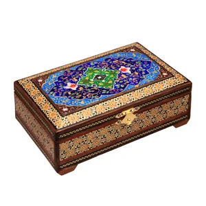 جعبه جواهرات خاتم کاری کد 3-70111