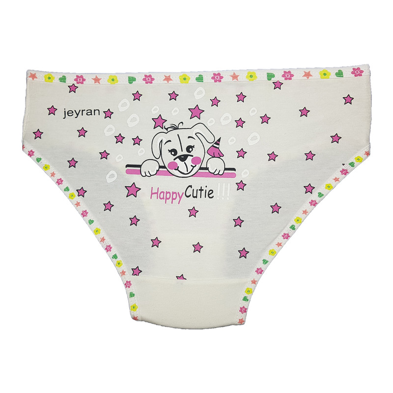 شورت دخترانه مدل 418WhiteHappyCutie