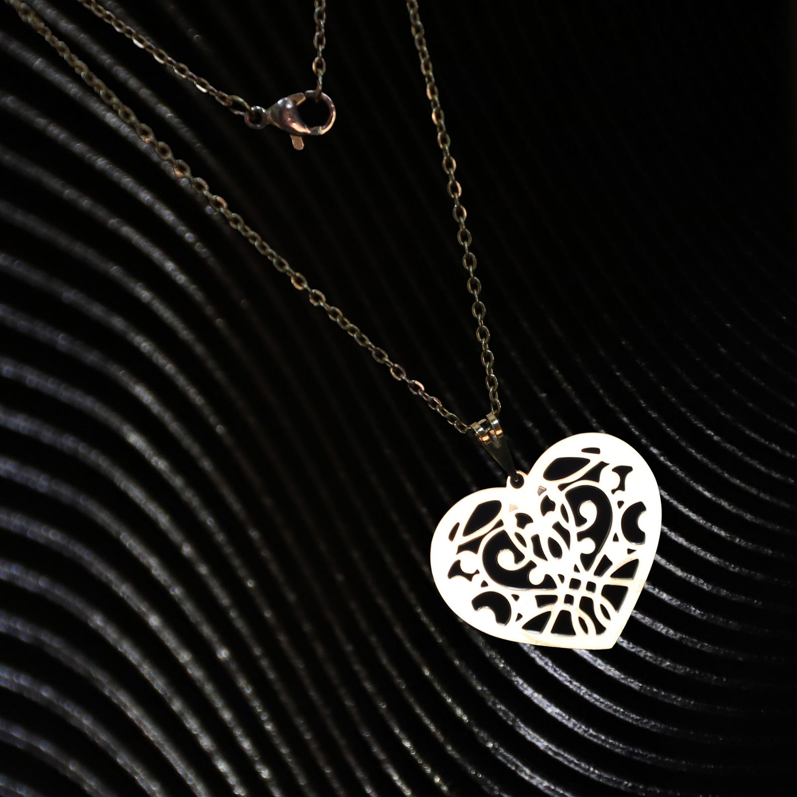 گردنبند طلا 18 عیار زنانه مدل M27 -  - 2