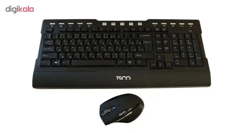 کیبورد و موس بی سیم تسکو مدل TKM-7200W