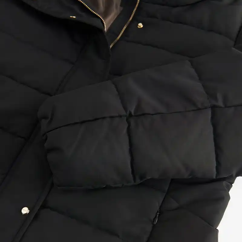 کاپشن زنانه نکست مدل Shower Resistant Padded Coat