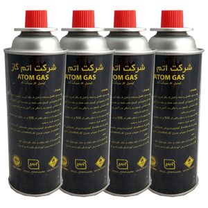 کپسول گاز 227 گرمی اتم گاز مدل 01 بسته 4 عددی