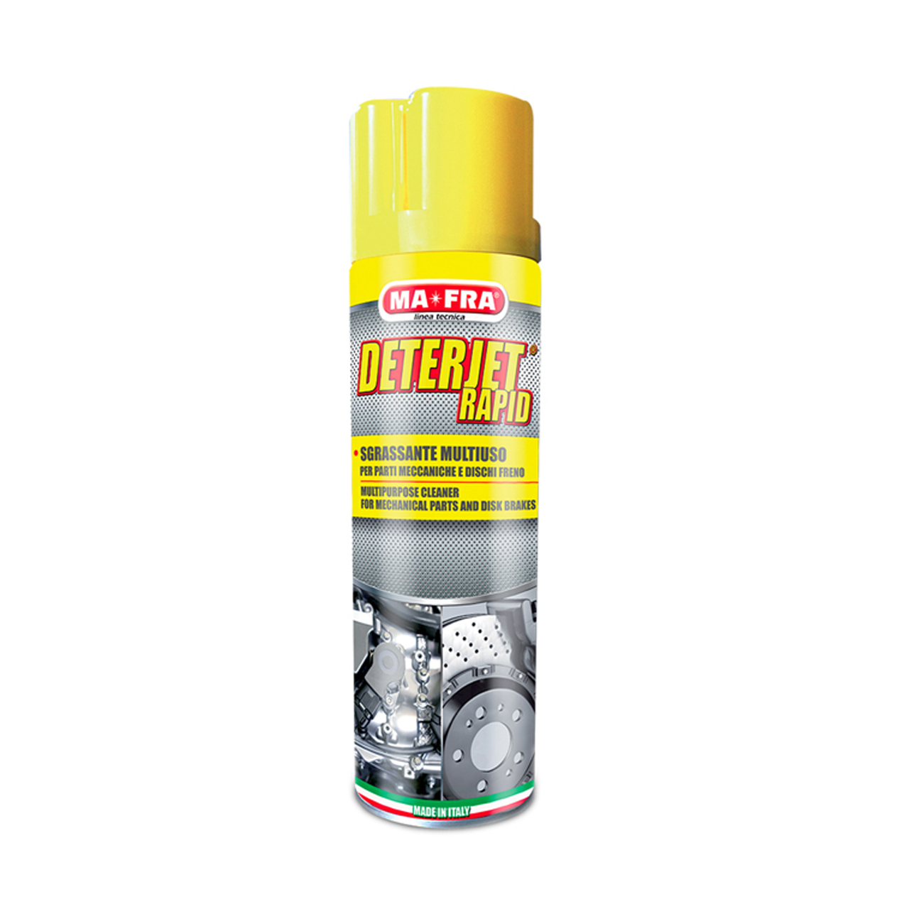 اسپری تمیز کننده دیسک ترمز مفرا مدل  Deterjet Rapido حجم 500 میلی متر
