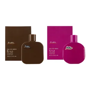 ادوتویلت مردانه آنیکا مدل Brun حجم 100 میلی لیتر به همراه ادوتویلت زنانه مدل Rose حجم 90 میلی لیتر