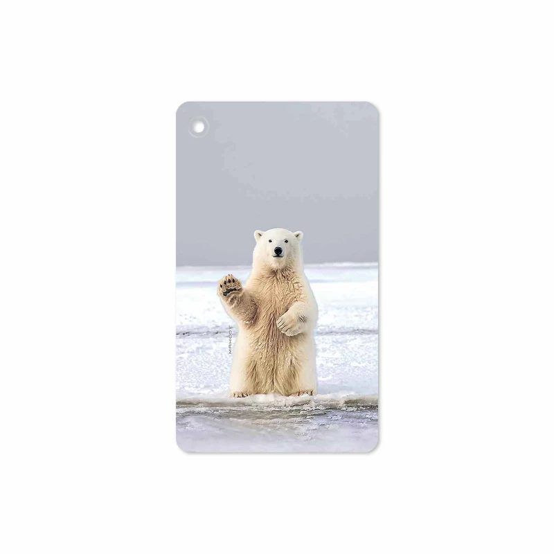 برچسب پوششی ماهوت مدل Polar bear مناسب برای تبلت لنوو Tab M7 2019