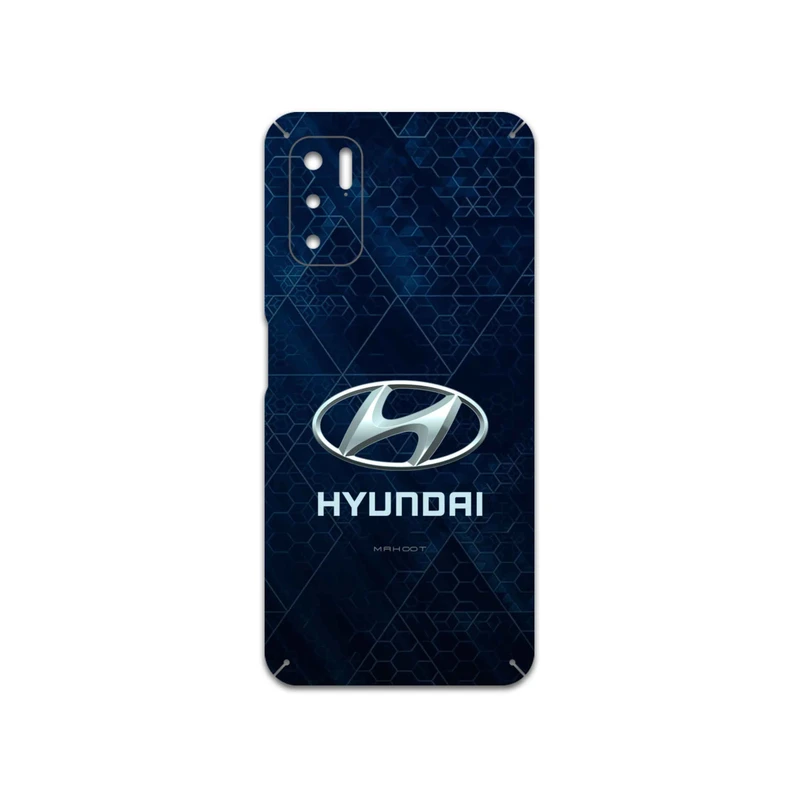 برچسب پوششی ماهوت مدل Hyundai-Logo مناسب برای گوشی موبایل شیائومی Redmi Note 10 5G