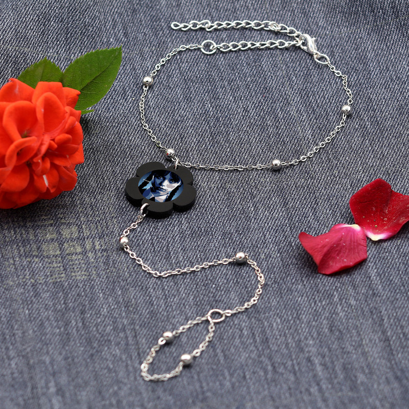 پابند زنانه ناکسیگو مدل تمیمه طرح Wednesday کد TP11268 پابند زنانه ناکسیگو مدل تمیمه طرح Wednesday کد TP11268