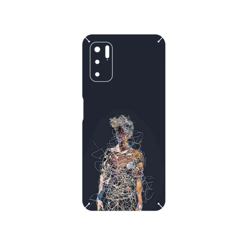برچسب پوششی ماهوت مدل Strings Digital Art 1 مناسب برای گوشی موبایل شیائومی Redmi Note 10 5G